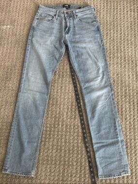 PAIGE “Federal” Sky Blue Skinny Jeans sz 30